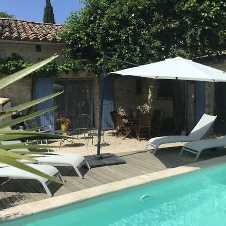 Maison De Plain Pied Pour 4 Pers Piscine Lussan Lussan  Exterior foto
