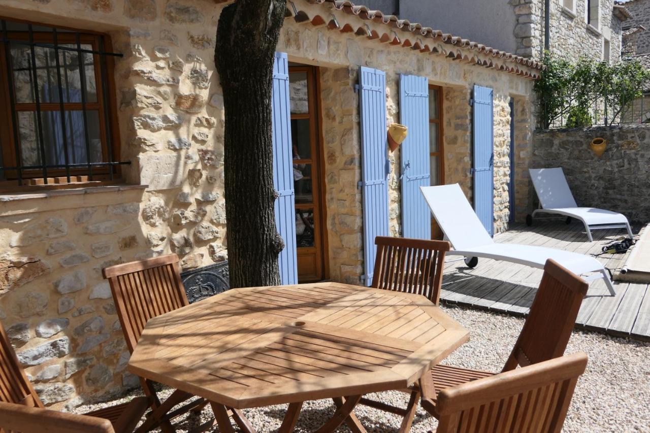 Maison De Plain Pied Pour 4 Pers Piscine Lussan Lussan  Exterior foto