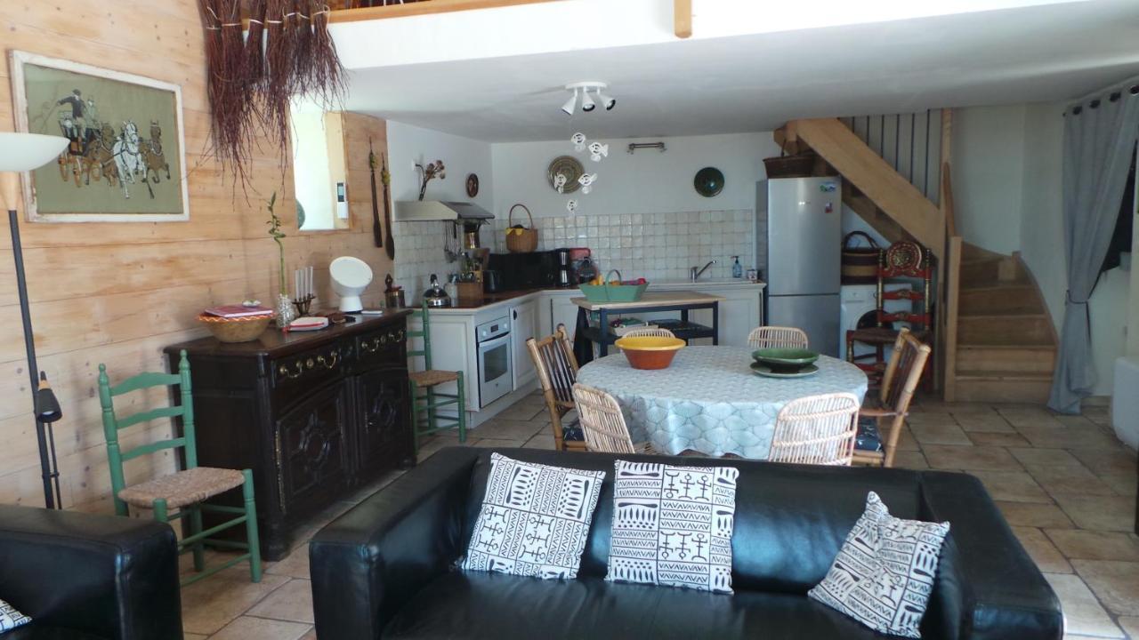 Maison De Plain Pied Pour 4 Pers Piscine Lussan Lussan  Exterior foto